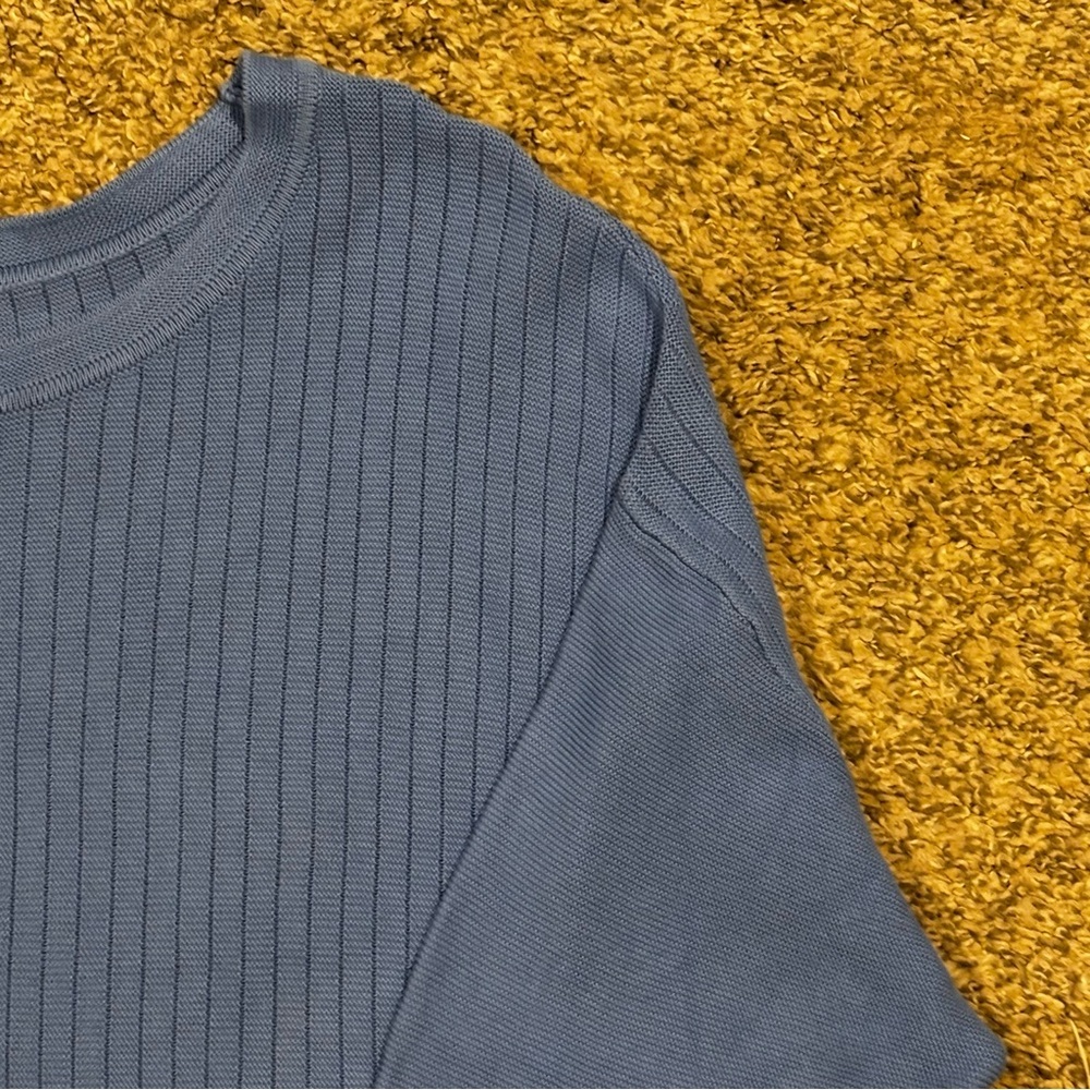 Talbots Mixed Stitch Sweater With Button Detail S… - image 5